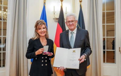 Honoured with the Grand Staufer Medal in Gold