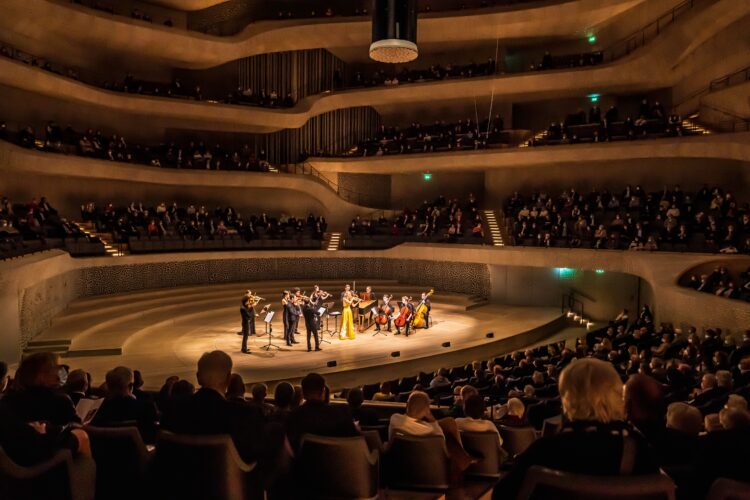 Elbphilharmonie Hamburg, 1. November 2021 Elbphilharmonie Hamburg, 1. November 2021