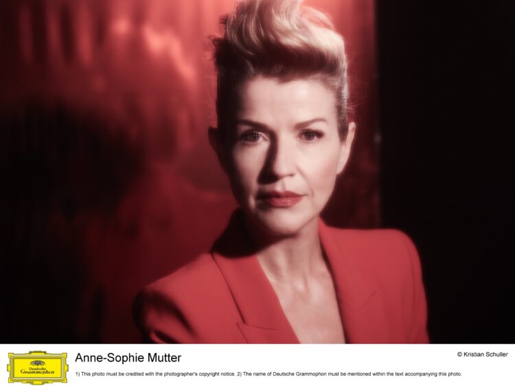 Anne-Sophie Mutter © Copyrights Kristian Schuller / DG