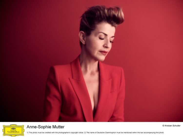 Anne-Sophie Mutter © Kristian Schuller Anne-Sophie Mutter © Kristian Schuller