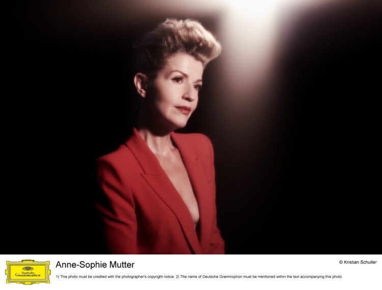 Anne-Sophie Mutter © Kristian Schuller Anne-Sophie Mutter © Kristian Schuller