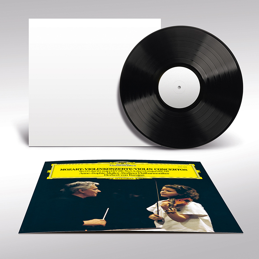 Mutter, Karajan: Mozart Violinkonzerte Nr.3 & Nr.5